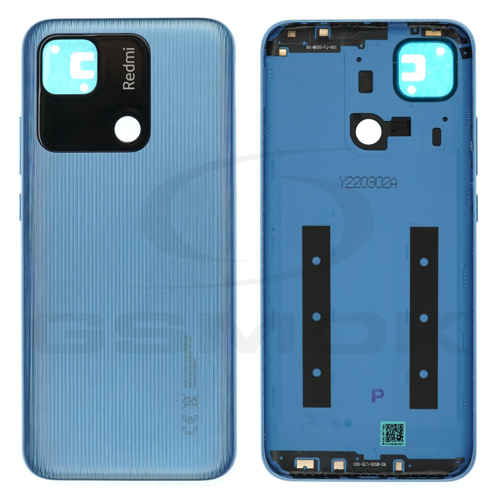 KLAPKA BATERII / OBUDOWA XIAOMI REDMI 10A NIEBIESKA 55050001YE9T ORYGINAŁ SERVICE PACK