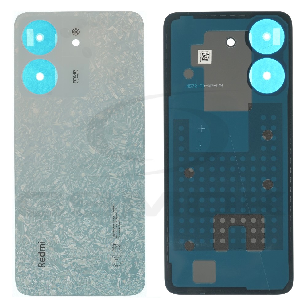 KLAPKA BATERII / OBUDOWA XIAOMI REDMI 13C BIAŁA 1610111001477A 1610111001569A ORYGINAŁ SERVICE PACK
