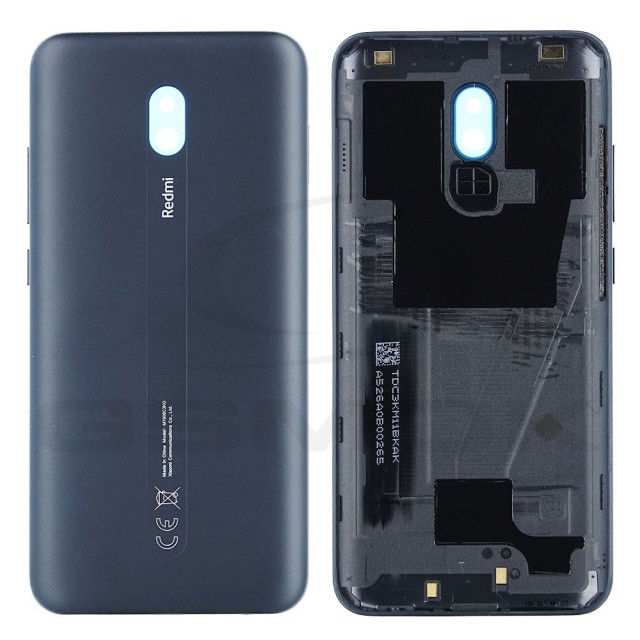 KLAPKA BATERII / OBUDOWA XIAOMI REDMI 8A CZARNA 55050000166E ORYGINAŁ SERVICE PACK