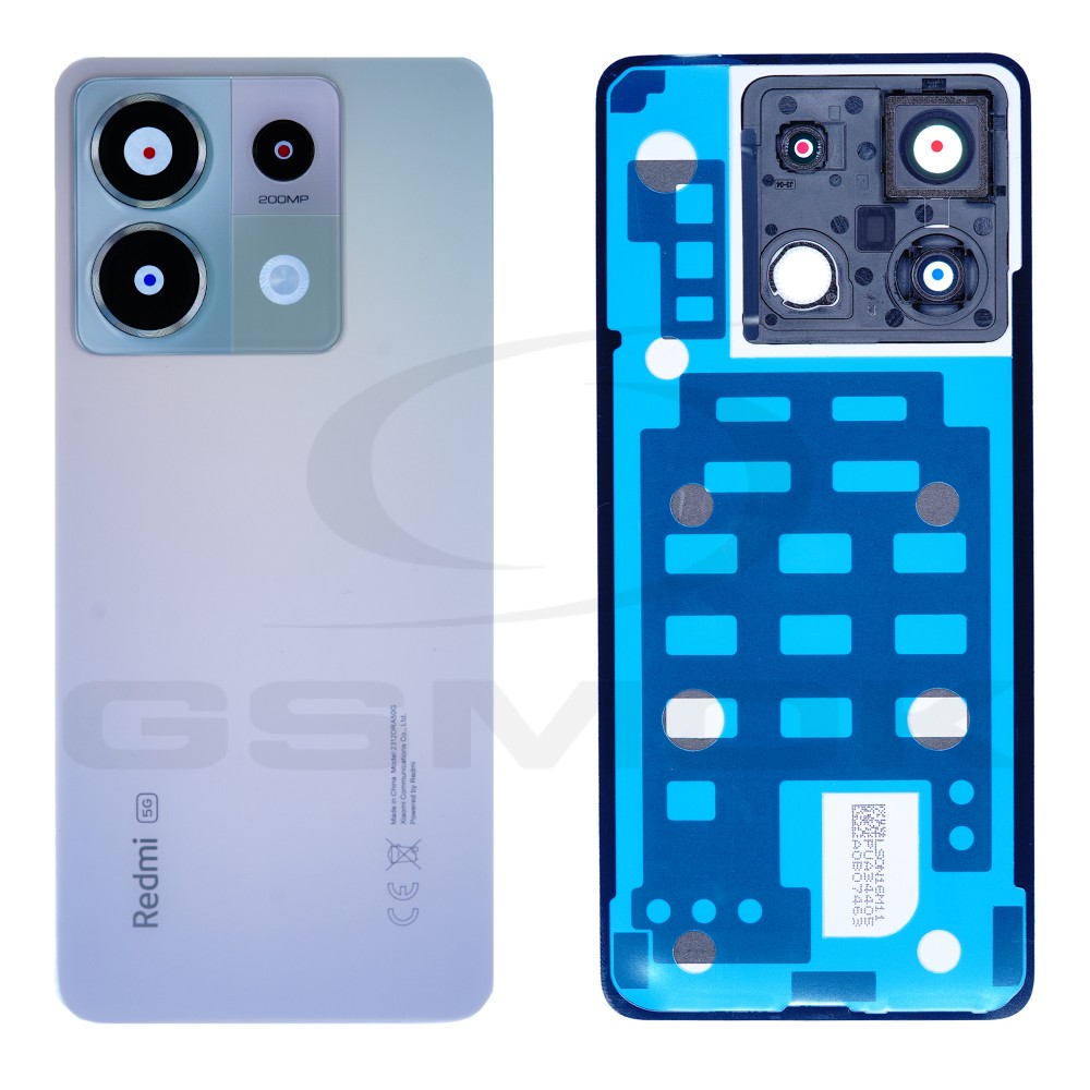 KLAPKA BATERII / OBUDOWA XIAOMI REDMI NOTE 13 PRO 5G FIOLETOWA 5600110N1600 ORYGINAŁ SERVICE PACK