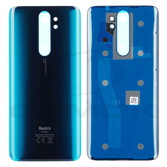 KLAPKA BATERII / OBUDOWA XIAOMI REDMI NOTE 8 PRO ZIELONA 554050020164 5540508201A7 ORYGINAŁ SERVICE PACK