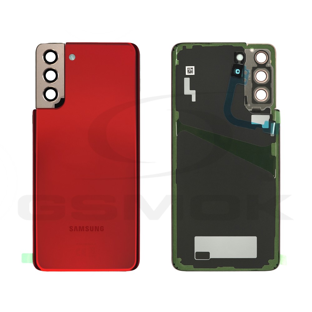KLAPKA BATERII SAMSUNG G996 GALAXY S21 PLUS CZERWONY GH82-24505G ORYGINAŁ SERVICE PACK