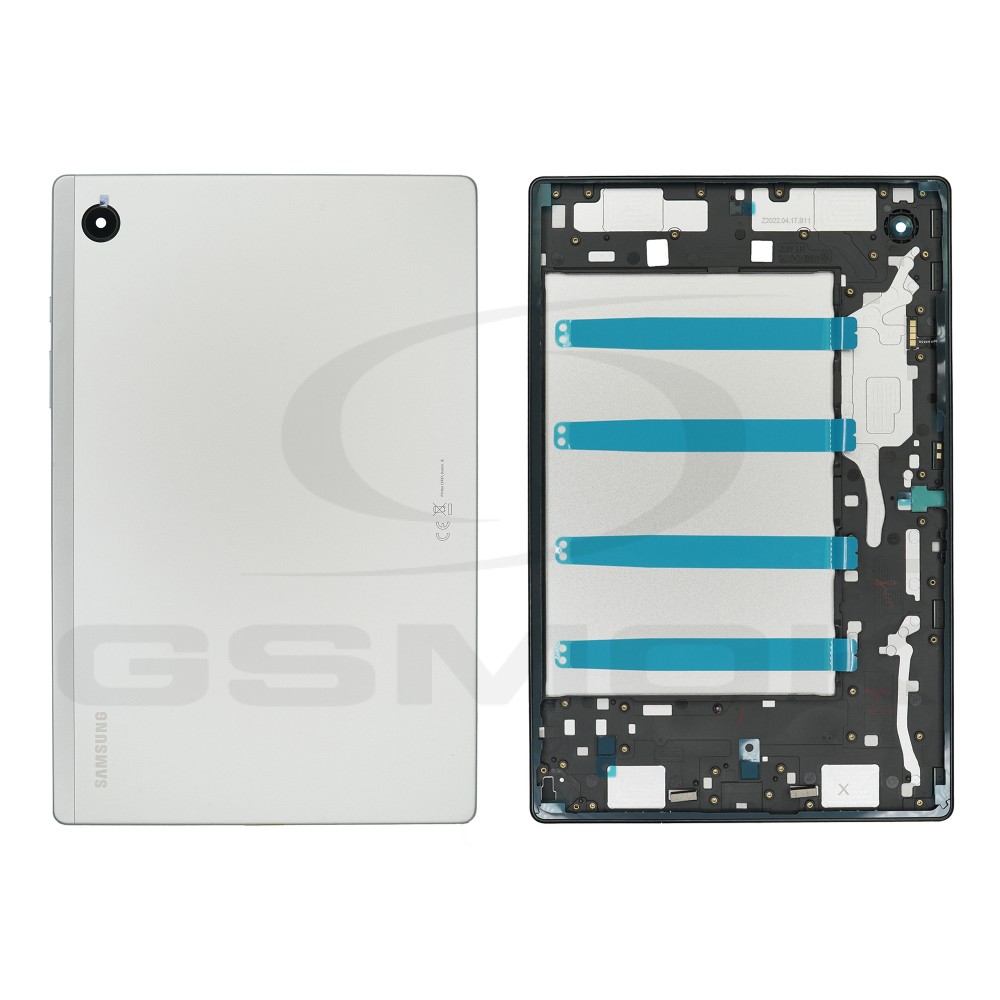 KLAPKA BATERII SAMSUNG TAB A8 10.5 2021 WIFI X200 GH81-22030A SREBRNA ORYGINAŁ