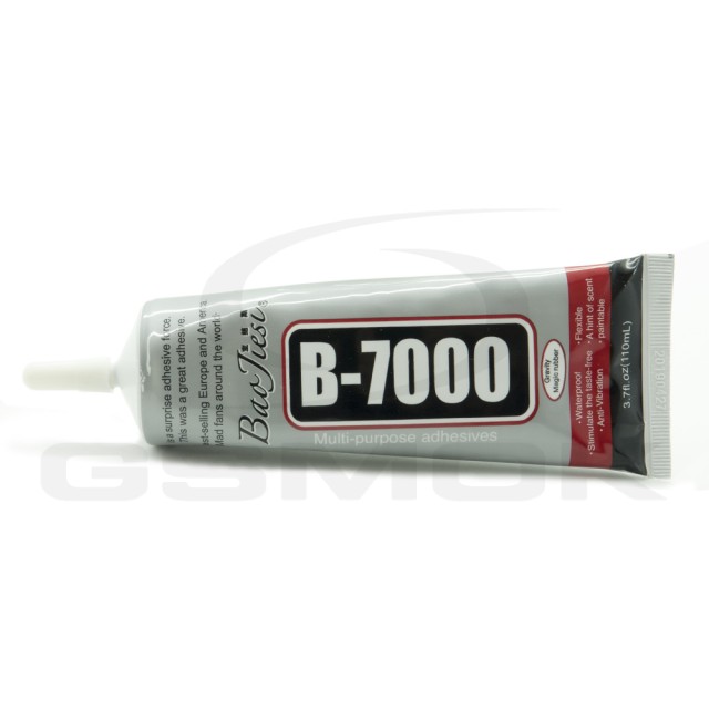 KLEJ SYNTETYCZNY B7000 DOTYK SZYBA USZCZELKA 110ML PRZEŹROCZYSTY