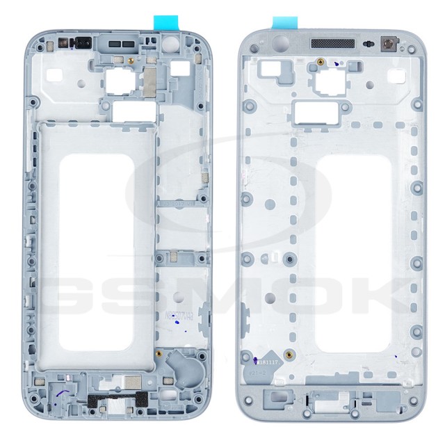 KORPUS / OBUDOWA PRZEDNIA SAMSUNG J330 GALAXY J3 2017 SREBRNY GH98-41911B ORYGINAŁ SERVICE PACK