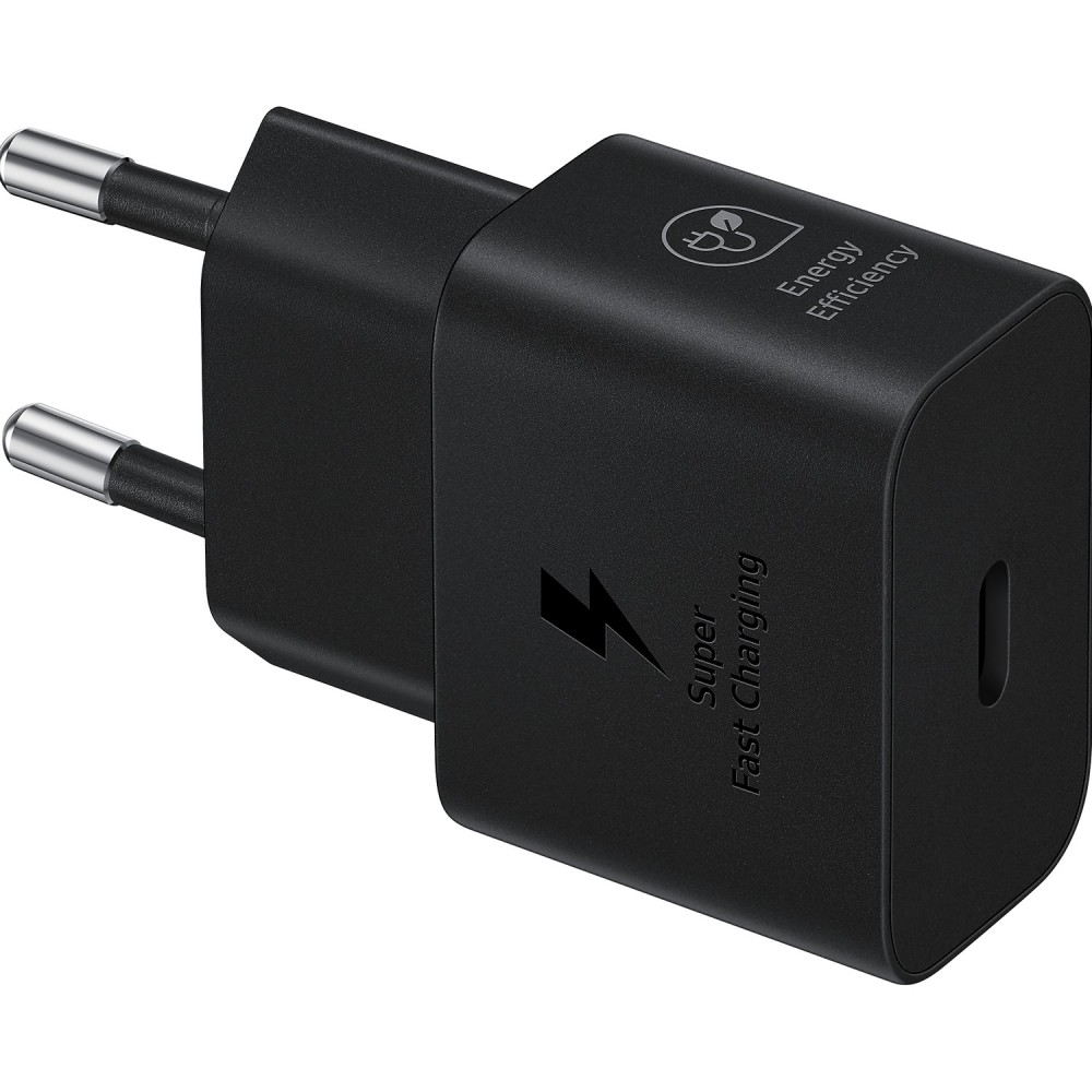 ŁADOWARKA SIECIOWA SAMSUNG EP-T2510XBEGEU EP-TA800XBEGWW USB-C 3A 25W CZARNA ORYGINAŁ BLISTER