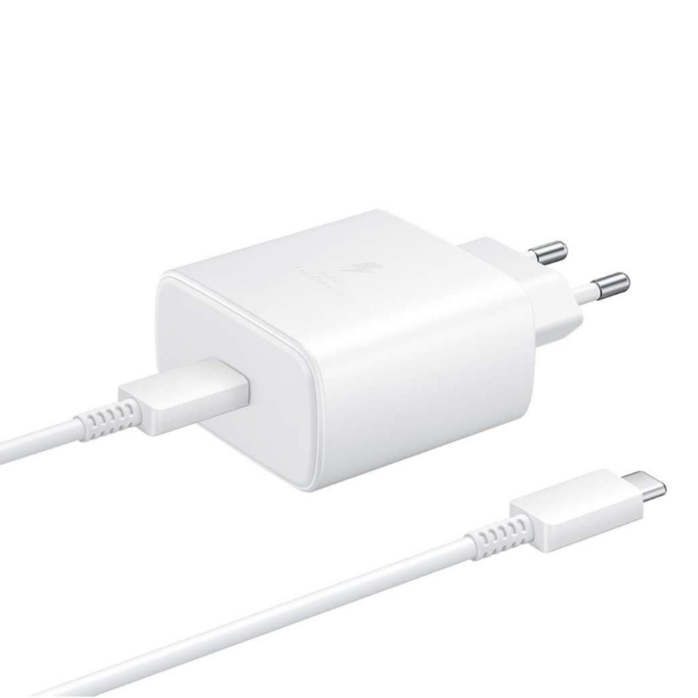 ŁADOWARKA SIECIOWA SAMSUNG EP-T1510XWEGEU 15W USB-C FAST CHARGE BIAŁY ORYGINAŁ BLISTER