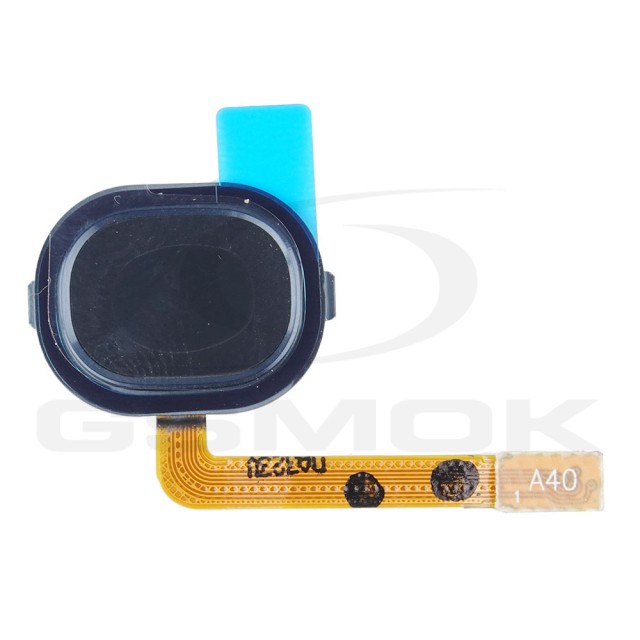 MODUŁ CZYTNIKA LINII PAPILARNYCH Z SENSOREM SAMSUNG A405 GALAXY A40 CZARNY GH96-12484A [ORYGINAŁ]