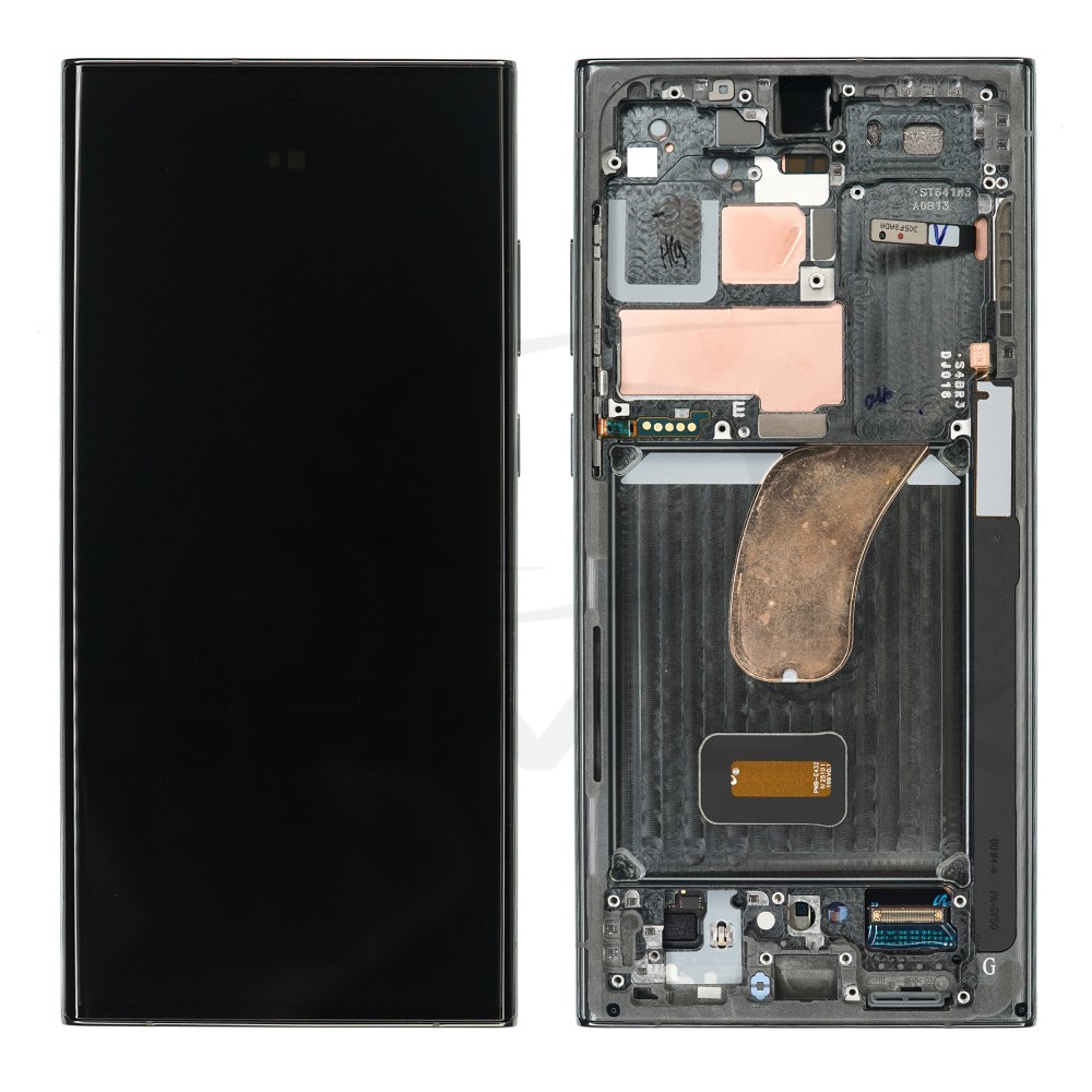 OUTLET WYŚWIETLACZ LCD DO SAMSUNG S918 GALAXY S23 ULTRA ZIELONY GH82-30465C GH82-30466C ORYGINAŁ SERVICE PACK