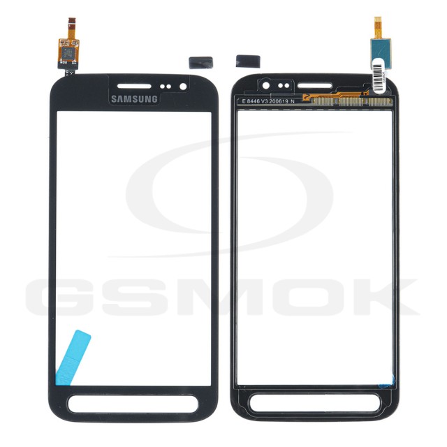 PANEL DOTYKOWY SAMSUNG G390 GALAXY XCOVER 4 / G398 GALAXY XCOVER 4S CZARNY GH96-10604A GH96-12718A ORYGINAŁ SERVICE PACK