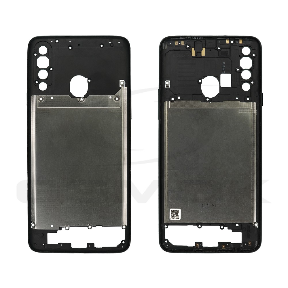 RAMKA ŚRODKOWA SAMSUNG A207 GALAXY A20S CZARNA PULLED