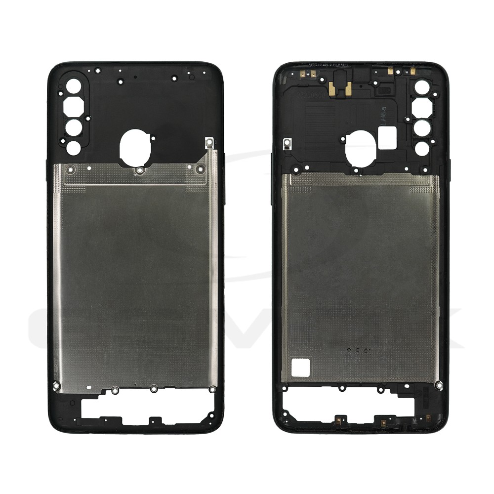 RAMKA ŚRODKOWA SAMSUNG A207 GALAXY A20S CZARNA PULLED