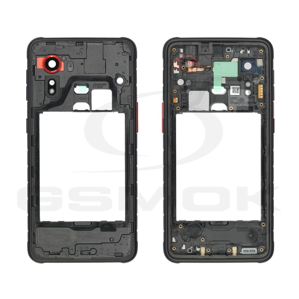 RAMKA ŚRODKOWA SAMSUNG G525 GALAXY XCOVER 5 CZARNY GH98-46354A ORYGINAŁ