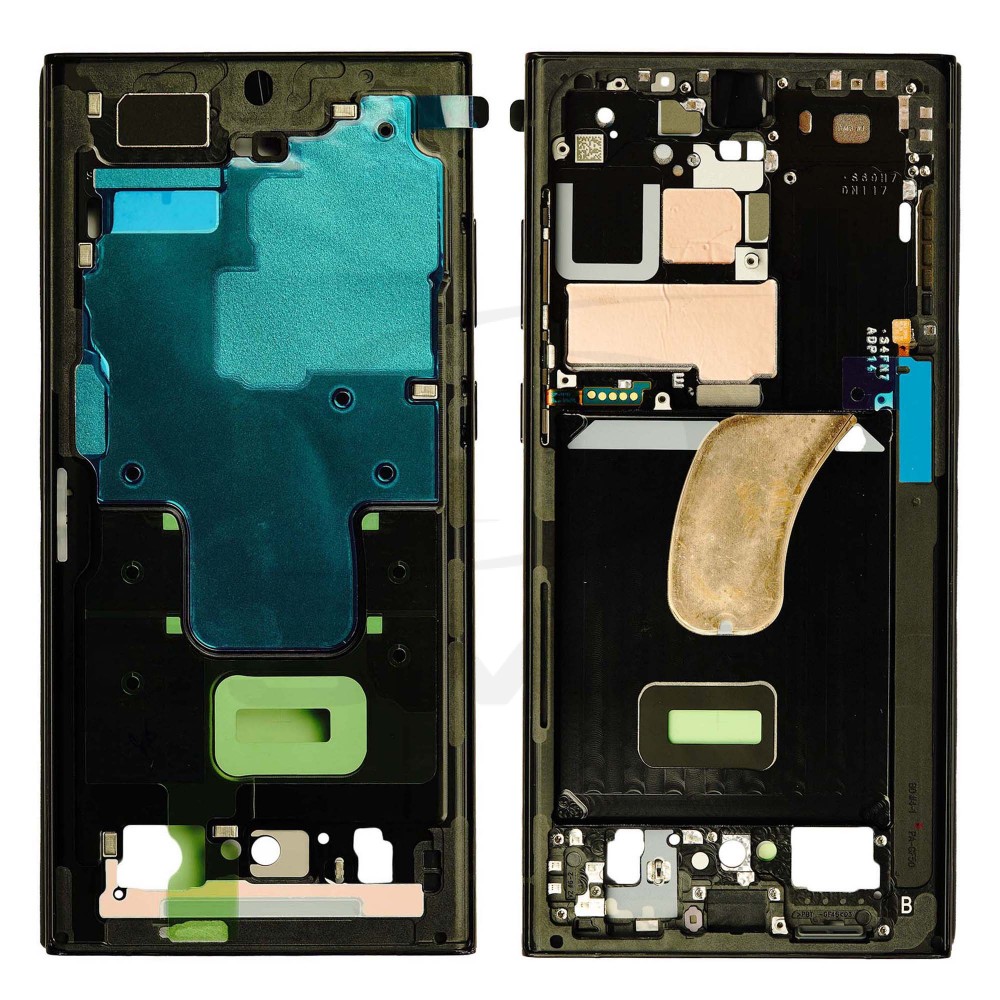 RAMKA ŚRODKOWA SAMSUNG S918 GALAXY S23 ULTRA GRAFITOWA/CZERWONA GH96-15833E [ORYGINAŁ]