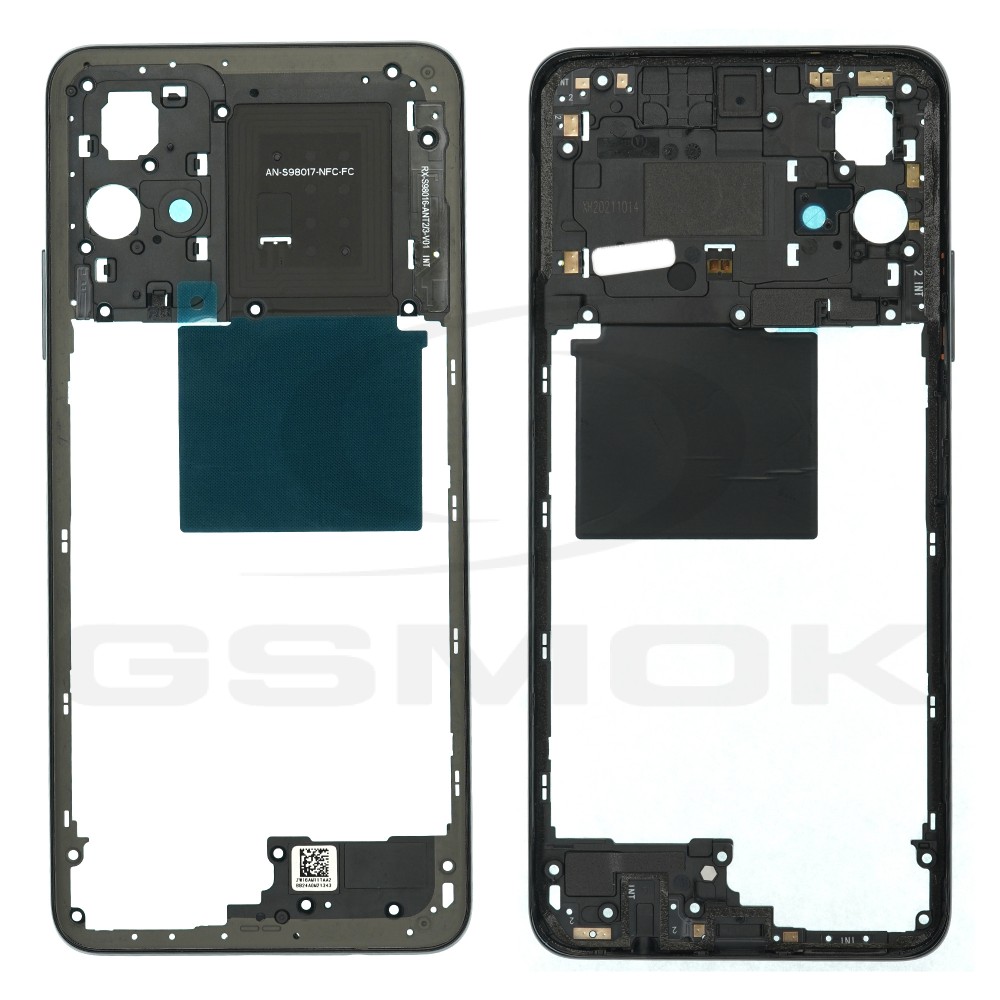 RAMKA ŚRODKOWA XIAOMI POCO M4 PRO 5G 55020000E87D CZARNA [ORYGINAŁ]