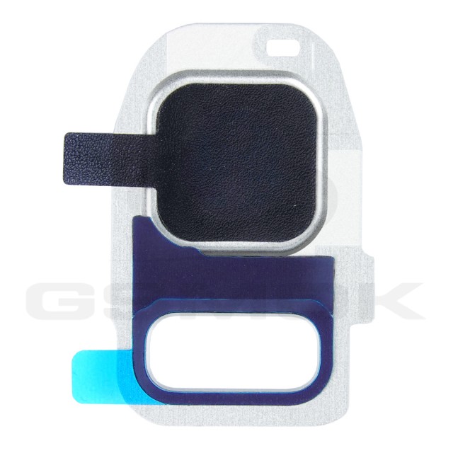 RAMKA SZYBKI KAMERY SAMSUNG G930 GALAXY S7 / G935 GALAXY S7 EDGE SREBRNA GH98-39403B [ORYGINAŁ]