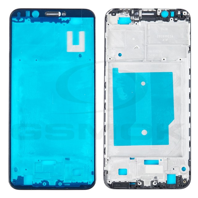 RAMKA Z KLEJEM DO LCD HUAWEI Y7 2018 CZARNA