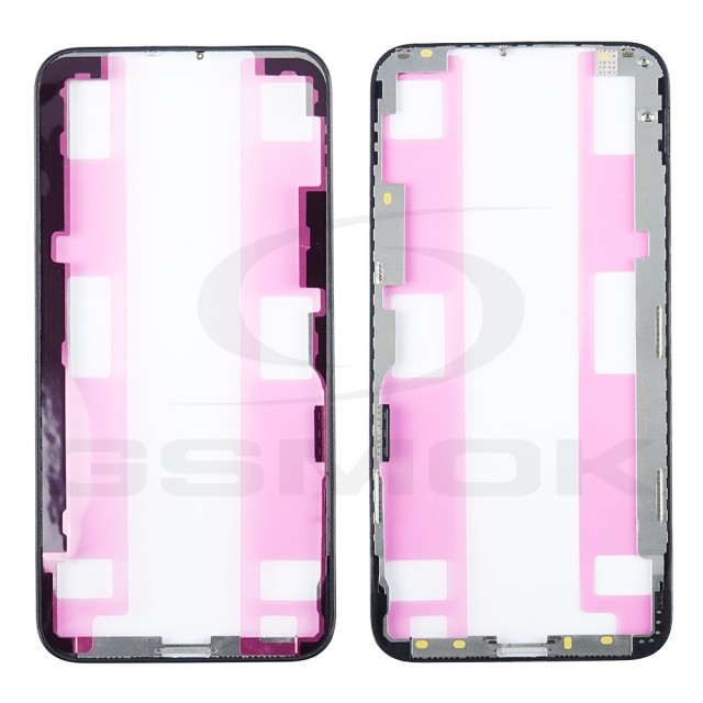 RAMKA Z KLEJEM DO LCD IPHONE XS CZARNA