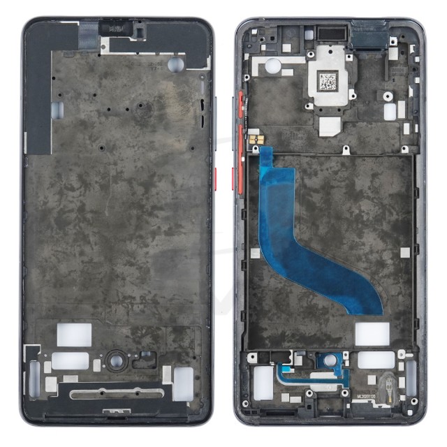RAMKA Z KLEJEM DO LCD XIAOMI MI 9T CZARNA