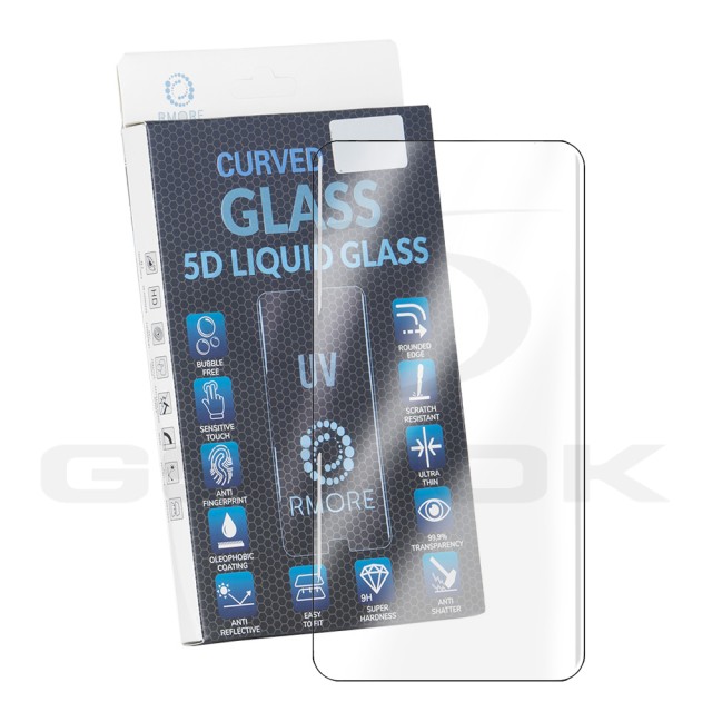 SAMSUNG G975 GALAXY S10 PLUS - LIQUID GLASS SZKŁO HARTOWANE 5D Z LAMPĄ UV