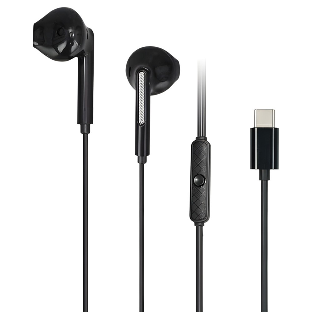 SŁUCHAWKI STEREO AWEI PC-7T USB-C 1.2M CZARNY