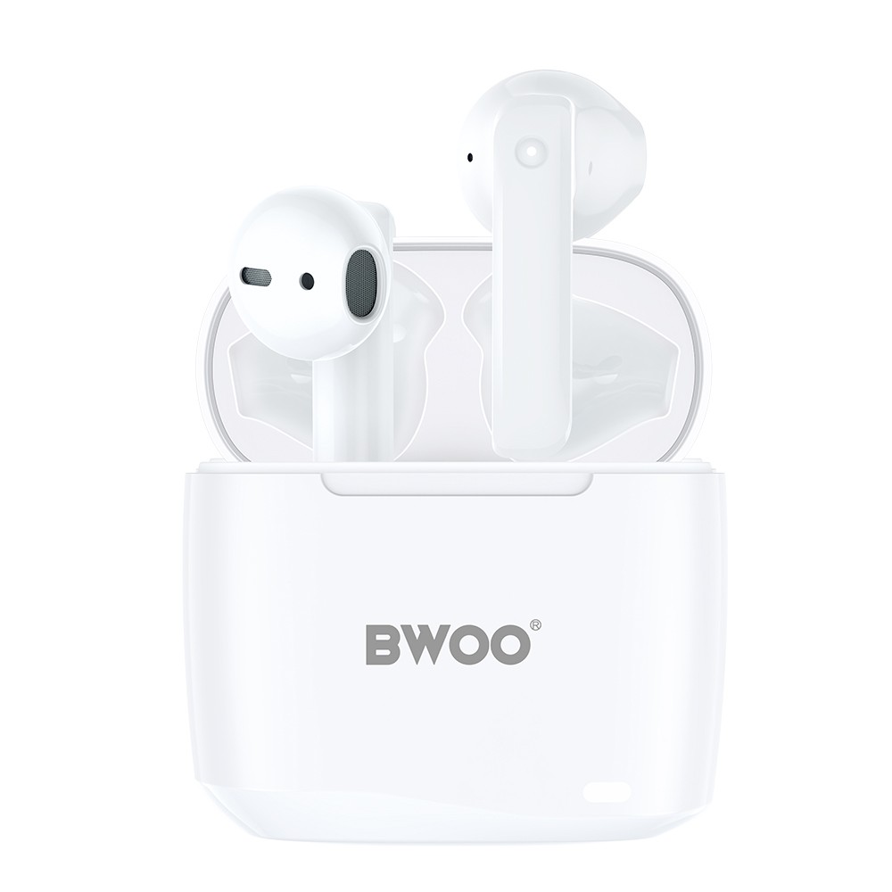 SPORTOWE SŁUCHAWKI BLUETOOTH BWOO TWS BW94-WH BIAŁE