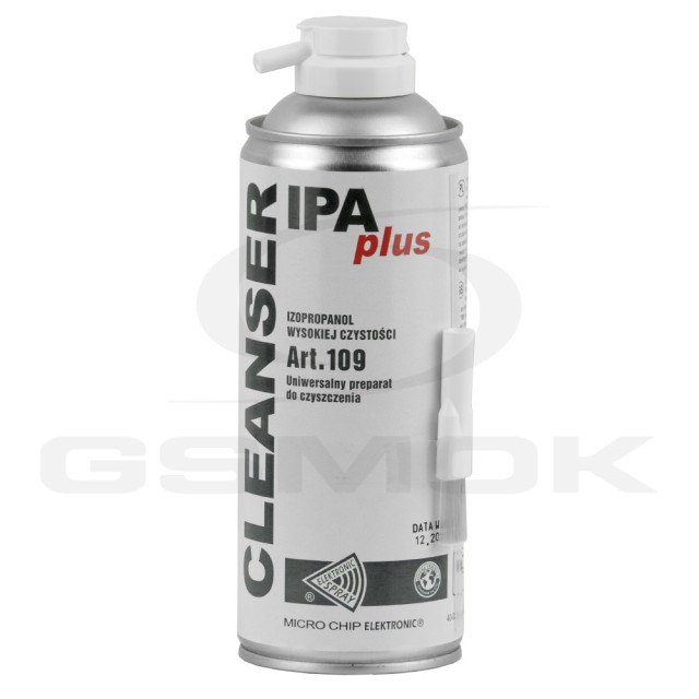 SPRAY CLEANSER IPA PLUS 400ML IZOPROPANOL