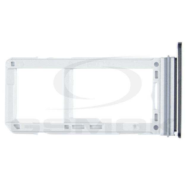 SZUFLADKA KARTY DUAL SIM I KARTY SD SAMSUNG G955 GALAXY S8 PLUS CZARNA GH98-40977A [ORYGINAŁ]