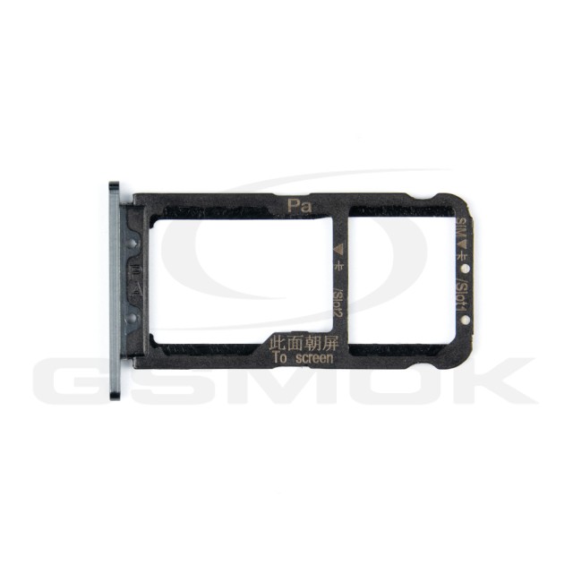 SZUFLADKA KARTY SIM HUAWEI NOVA 3 CZARNA 51661JSC ORYGINAŁ