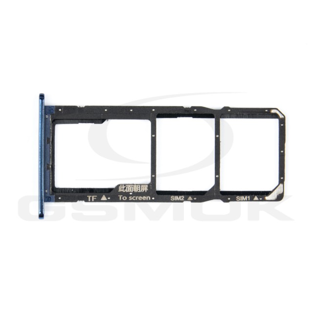 SZUFLADKA KARTY SIM HUAWEI Y6 2018 DUAL NIEBIESKA 97070TTM ORYGINAŁ