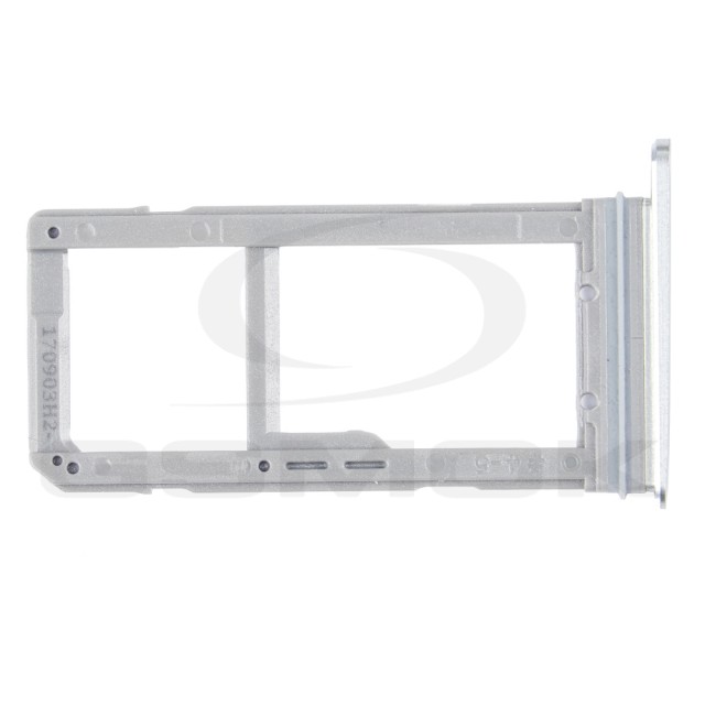 SZUFLADKA KARTY SIM I KARTY SD SAMSUNG G935 GALAXY S7 EDGE BIAŁA / SREBRNA GH98-38787B [ORYGINAŁ]