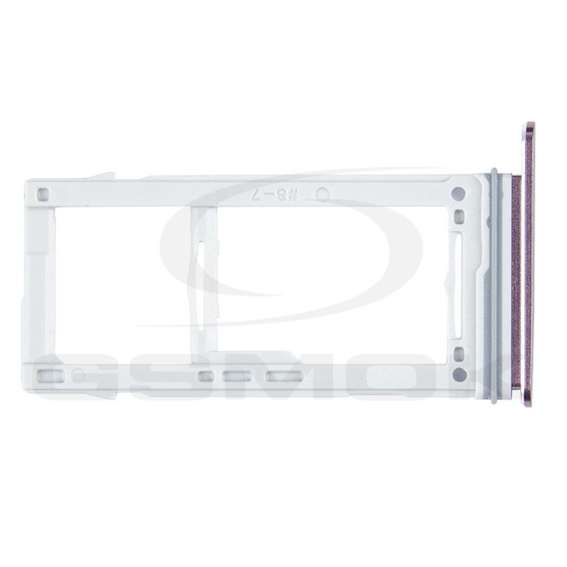 SZUFLADKA KARTY SIM I KARTY SD SAMSUNG G960 GALAXY S9 DUOS FIOLETOWA GH98-42650B [ORYGINAŁ]
