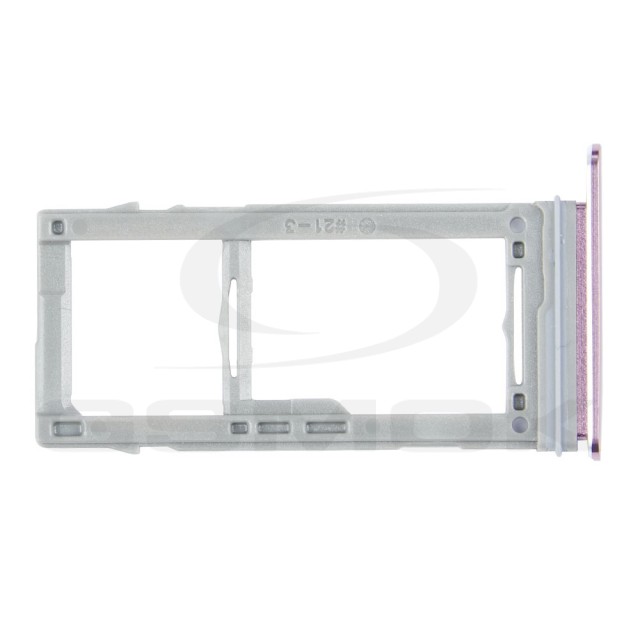 SZUFLADKA KARTY SIM I KARTY SD SAMSUNG G960 GALAXY S9 FIOLETOWA GH98-42638B [ORYGINAŁ]