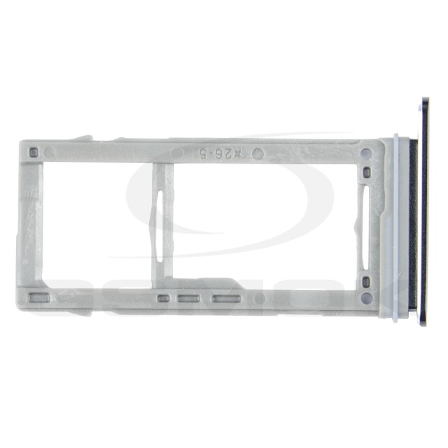 SZUFLADKA KARTY SIM I KARTY SD SAMSUNG G965 GALAXY S9 PLUS CZARNA GH98-42576A [ORYGINAŁ]