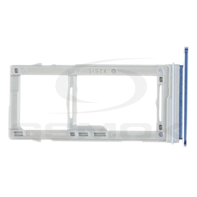 SZUFLADKA KARTY SIM I KARTY SD SAMSUNG G965 GALAXY S9 PLUS NIEBIESKA GH98-42576D [ORYGINAŁ]