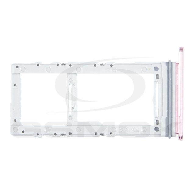 SZUFLADKA KARTY SIM I KARTY SD SAMSUNG G980 GALAXY S20 4G RÓŻOWA GH98-45070C [ORYGINAŁ]