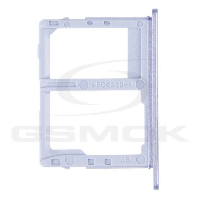 SZUFLADKA KARTY SIM I KARTY SD SAMSUNG J600 GALAXY J6 2018 LAWENDA GH63-15696B [ORYGINAŁ]