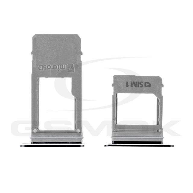SZUFLADKA KARTY SIM I MICRO SD SAMSUNG A520 GALAXY A5 2017 CZARNA
