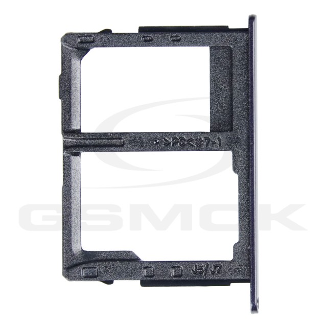 SZUFLADKA KARTY SIM I SD SAMSUNG J530 J5 2017 J730 J7 2017 CZARNA GH64-06280A [ORYGINAŁ]