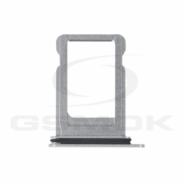 SZUFLADKA KARTY SIM IPHONE X SREBRNA