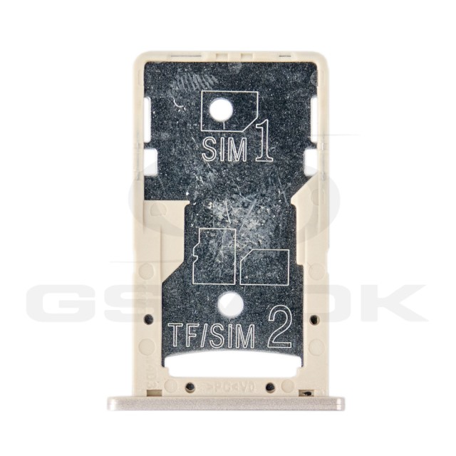 SZUFLADKA KARTY SIM XIAOMI REDMI 4A ZŁOTA