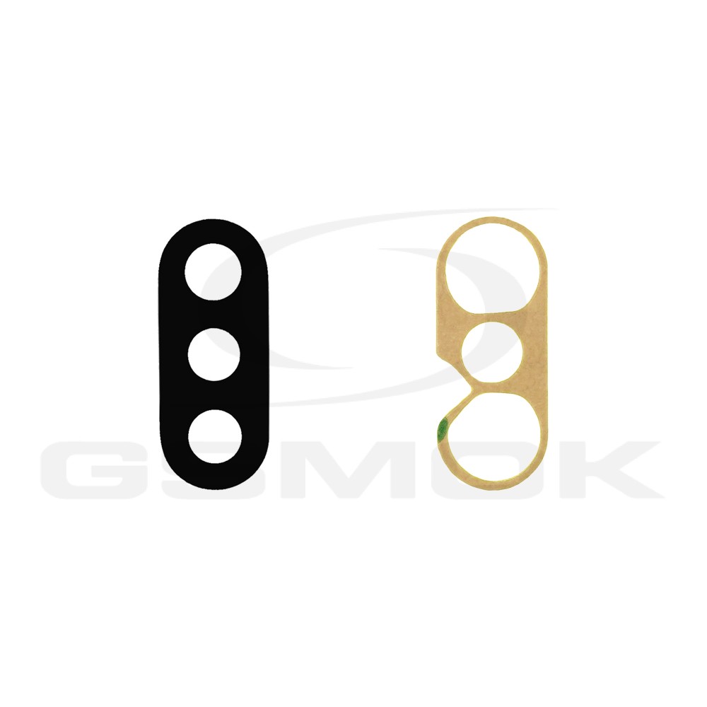 SZYBKA APARATU/KAMERY APPLE IPHONE XS Z TAŚMĄ KLEJĄCĄ [RMORE PREMIUM]