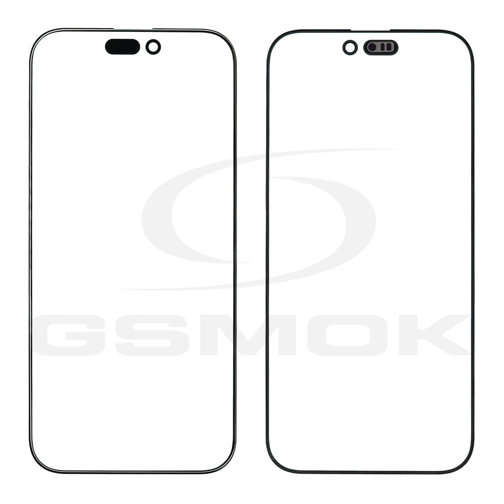 SZYBKA LCD IPHONE 16 PRO MAX CZARNA Z KLEJEM OCA G + OCA PRO