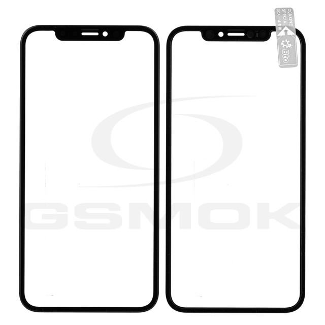 SZYBKA LCD IPHONE XR CZARNA Z KLEJEM OCA