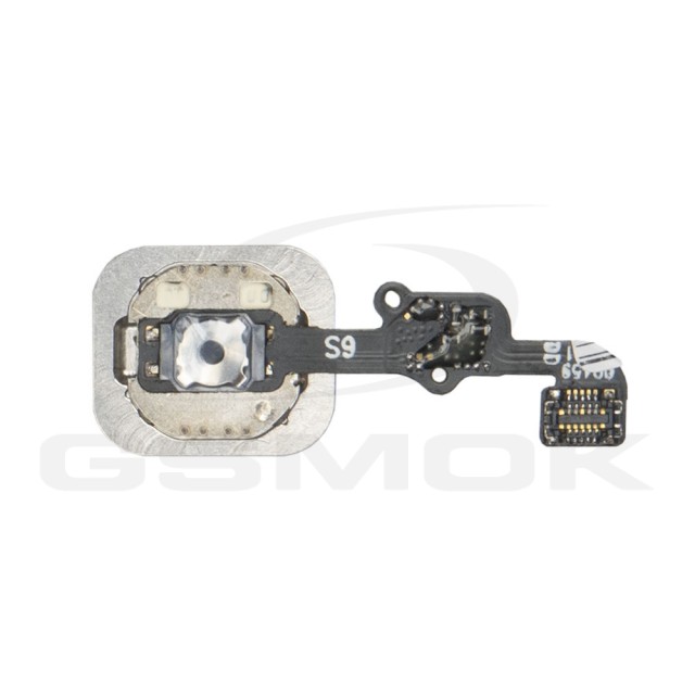TAŚMA FLEX IPHONE 6S 6S PLUS HOME Z PRZYCISKIEM BIAŁA/SREBRNA