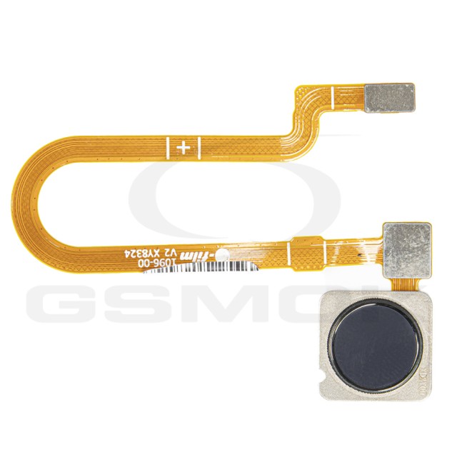 TAŚMA FLEX XIAOMI MI 8 LITE Z CZYTNIKIEM LINII PAPILARNYCH CZARNA