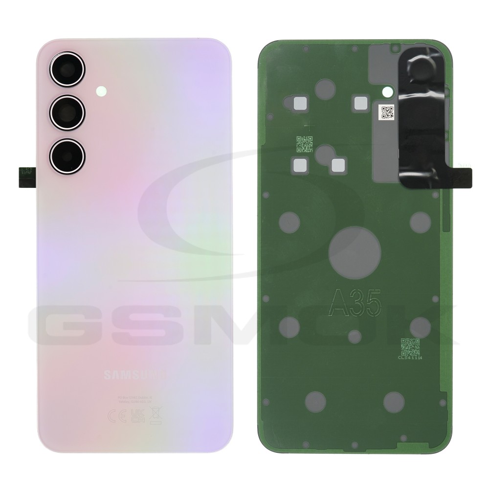TYLNA KLAPKA BATERII / OBUDOWA SAMSUNG A356 GALAXY A35 5G GH82-33986C RÓŻOWA ORYGINAŁ SERVICE PACK