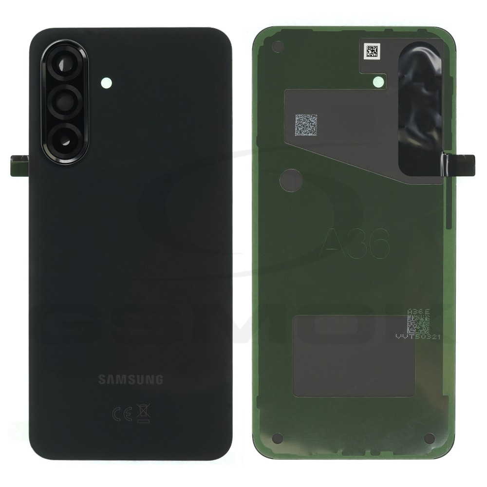 TYLNA KLAPKA BATERII / OBUDOWA SAMSUNG A366 GALAXY A36 5G GH82-36804A CZARNA ORYGINAŁ SERVICE PACK