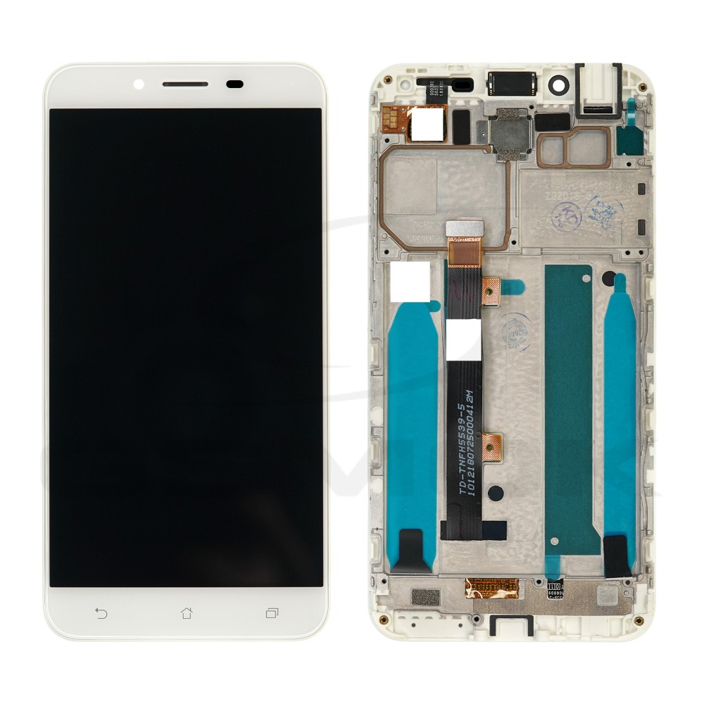 WYŚWIETLACZ LCD DO ASUS ZENFONE 3 MAX ZC553KL BIAŁY Z RAMKĄ