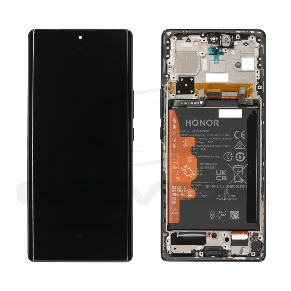 WYŚWIETLACZ LCD DO HUAWEI HONOR 70 CZARNY 0235ACMF H0235ACMF ORYGINAŁ SERVICE PACK
